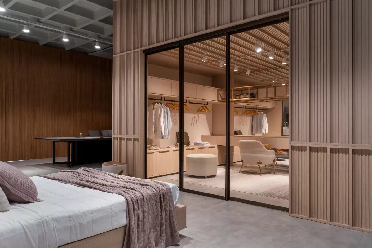 Closet planejado Inovart Italínea em Biguaçu